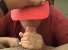 Cun Inside His Mouth